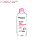 "پاک کننده میسلار واتر پوست حساس گارنیه حجم 400 میلی لیتر Garnier Micellar Water Sensitive Skin Cleanser volume 400 ml"