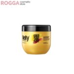 ماسک تثبیت کننده و تقویتی موهای رنگ شده گلد نلی 500میل Nelly Gold 24k Color Silk Hair Coloured Capillary Mask 500ml