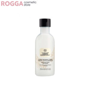 Toner Body Shop Ginseng & Rice Clarifying 250mL تونر بادی شاپ با عصاره جینسینگ و برنج چینی