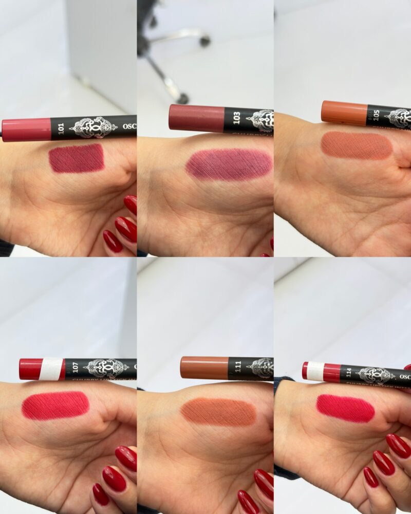 رژ لب مدادی اسکارمدل چوبی  Oscar lipstick - Image 2