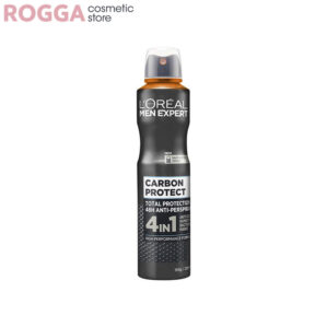 اسپری ضد تعریق مردانه لورآل سری Men Expert مدل Carbon Protect حجم 250