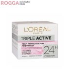 کرم آبرسان لورآل LOreal مدل Triple Active حجم ۵۰ میلی لیتر