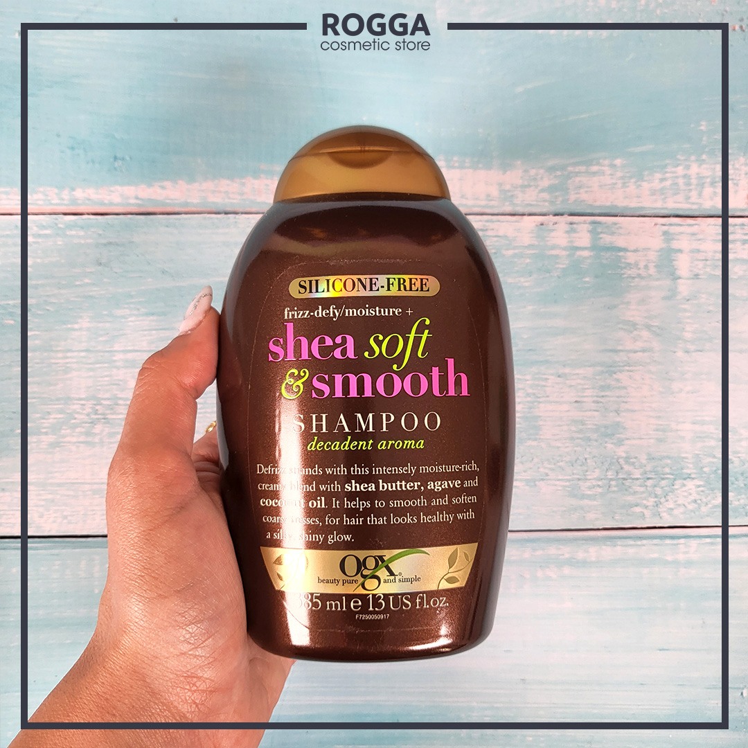 شامپو ضد وز شی باتر او جی ایکس حجم 385 میل 2 ogx sheasoftshampoo roggashop