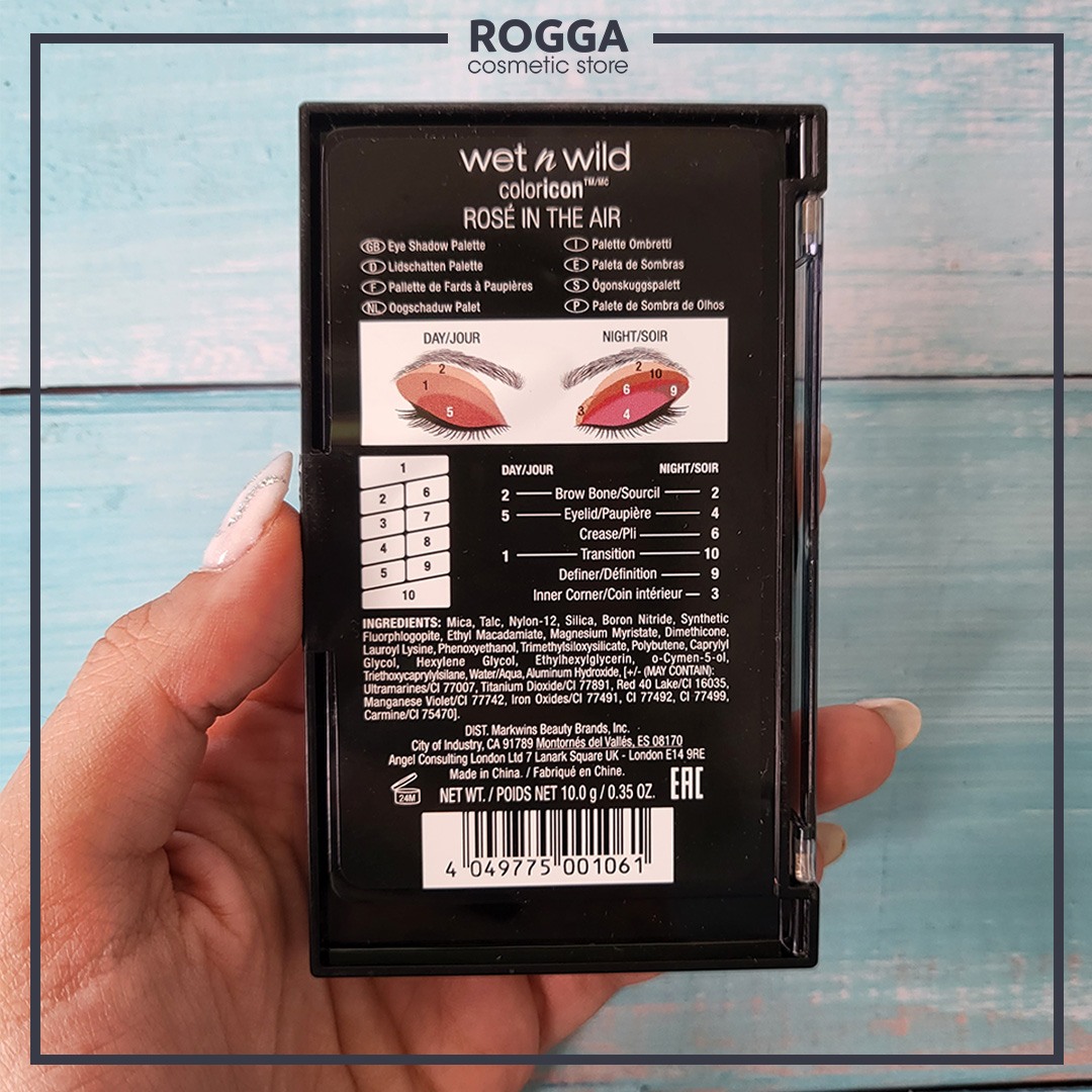 wetnwild eyeshadow roseintheair