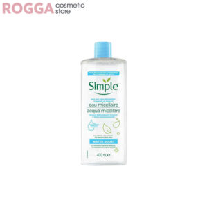 پاک کننده آرایش صورت سیمپل مدل Aqua Micellare حجم 400 میلی لیتر