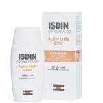 ضد آفتاب اکتیو یونیفای رنگی ایزدین spf50 حجم 50میل