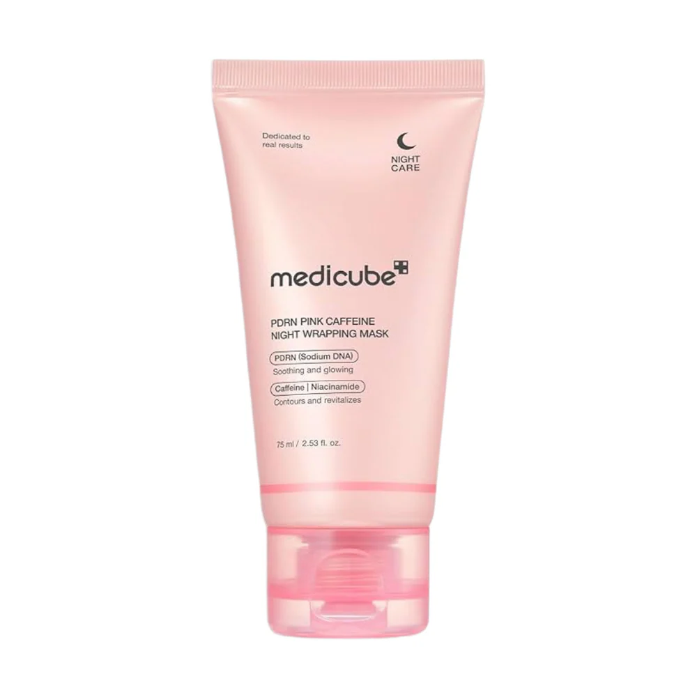 Medicube-PDRN-Pink-Caffeine-Night-Wrapping-Mask Medicube PDRN Pink Caffeine Night Wrapping Mask