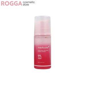 سرم مدیکیوب مدل pdrn pink collagen bubble حجم 95 میلی‌لیتر